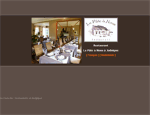 Tablet Screenshot of lapateanous.be